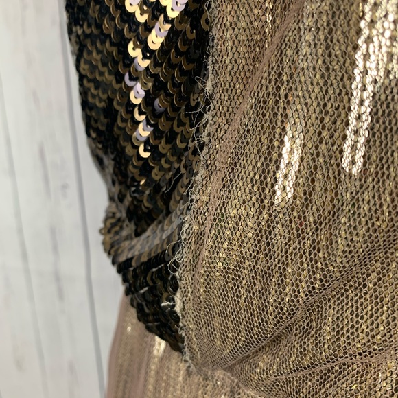 Alice + Olivia | sequin tank colorblock dress - Picture 5 of 8